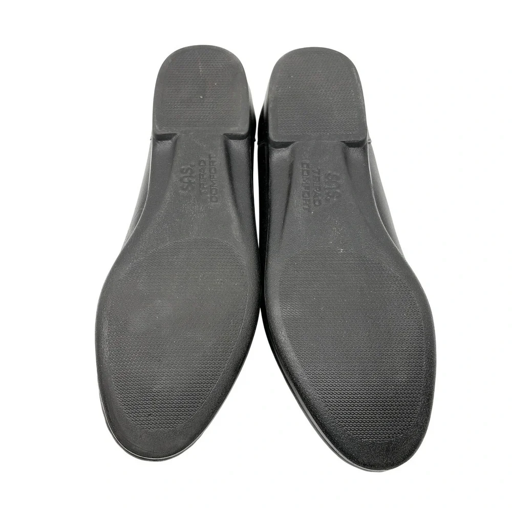 SAS Tripad Comfort Womens Black Leather‎ Kiltie Tassel Loafers Womens Size 6.5 M